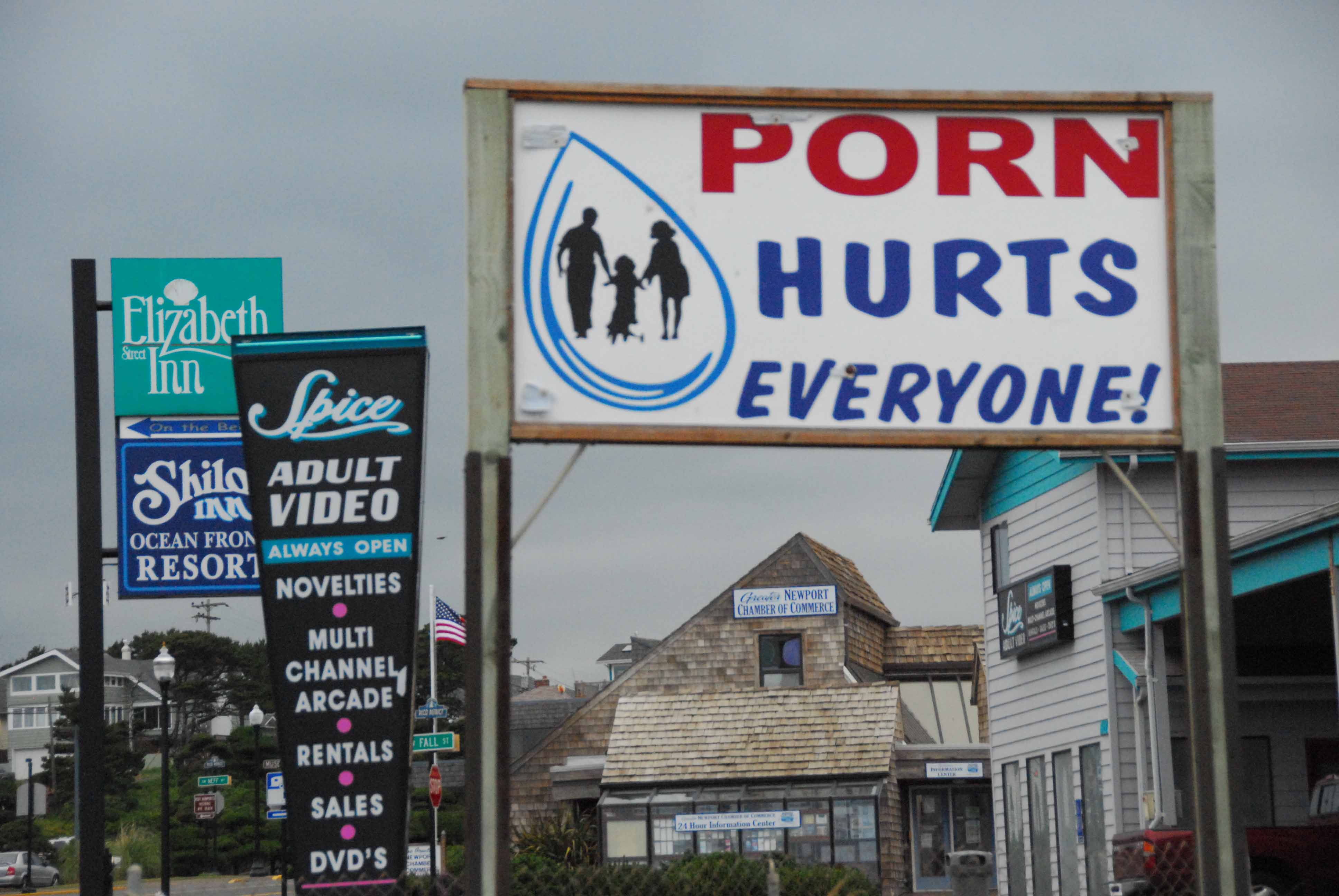 Anti Porn Pictures Sign
